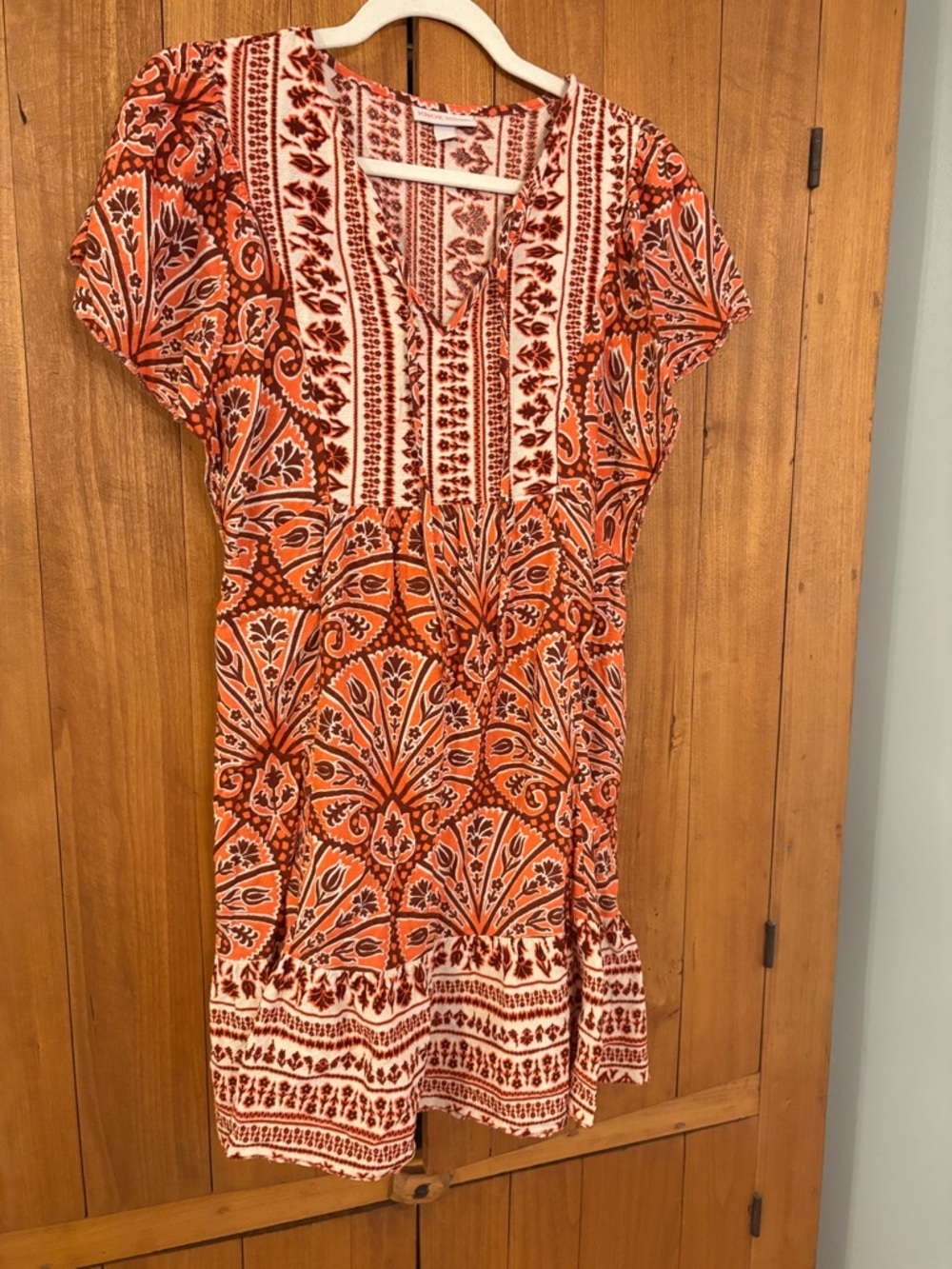 Knox Rose Printed Short Sleeve Dress